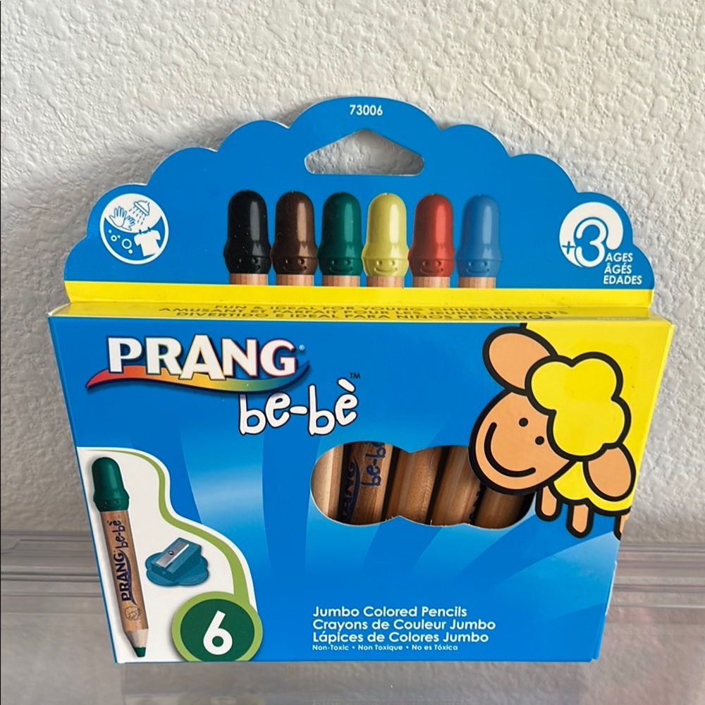Be-Be Jumbo Colored Pencils - Multicolor